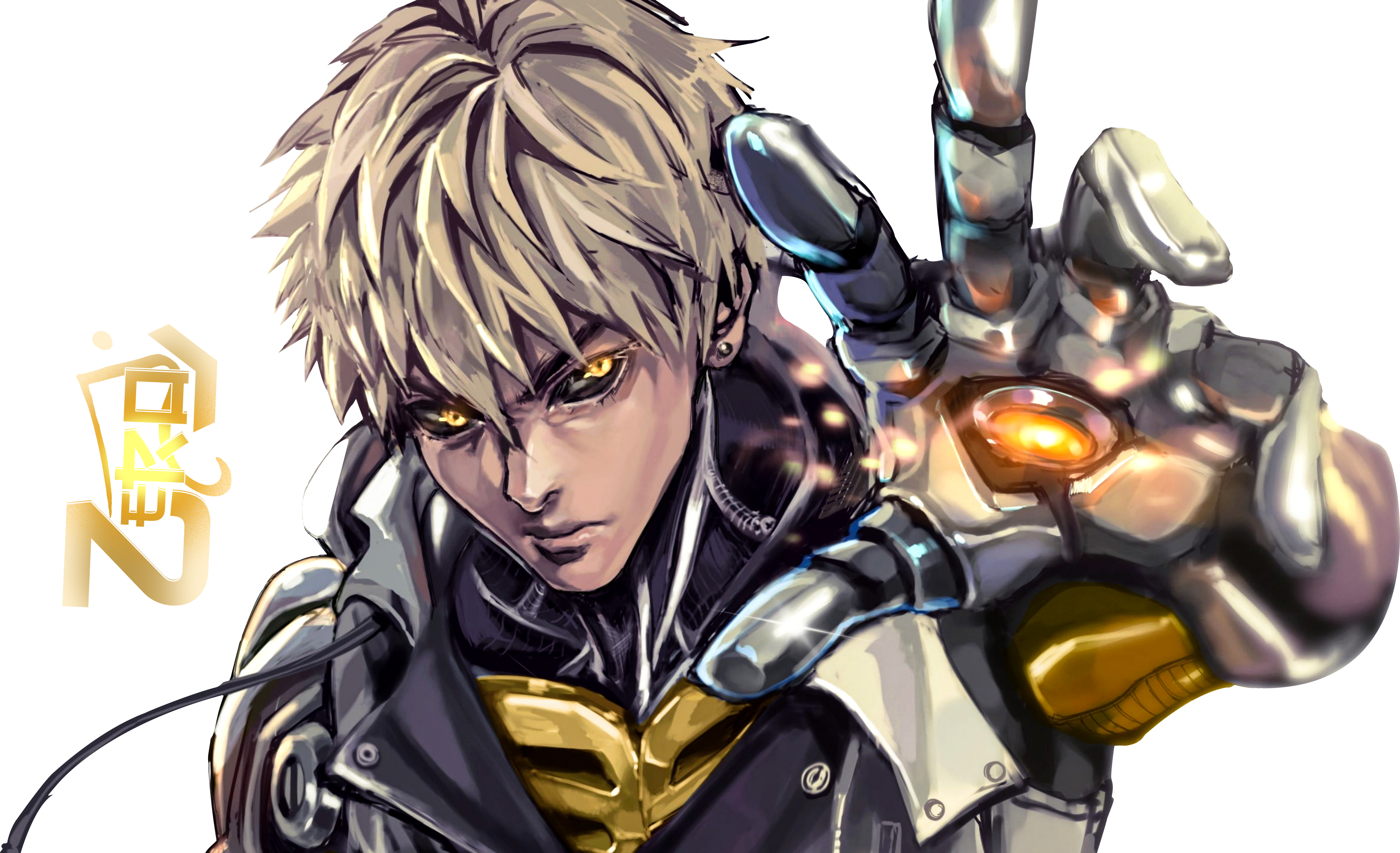 One Punch Man - Wallpaper 1920x1080 HD (Genos) by TheQueenOtaku on  DeviantArt