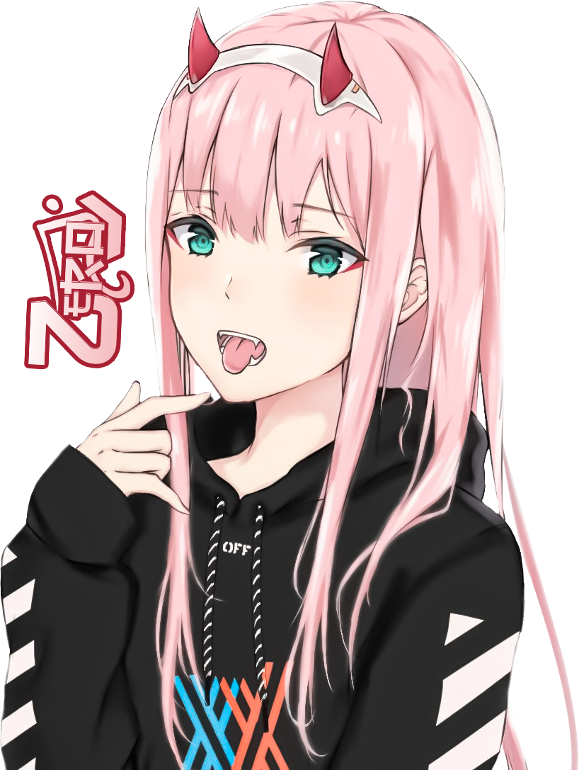 Zero_Two_Render by Darshit2003 on DeviantArt