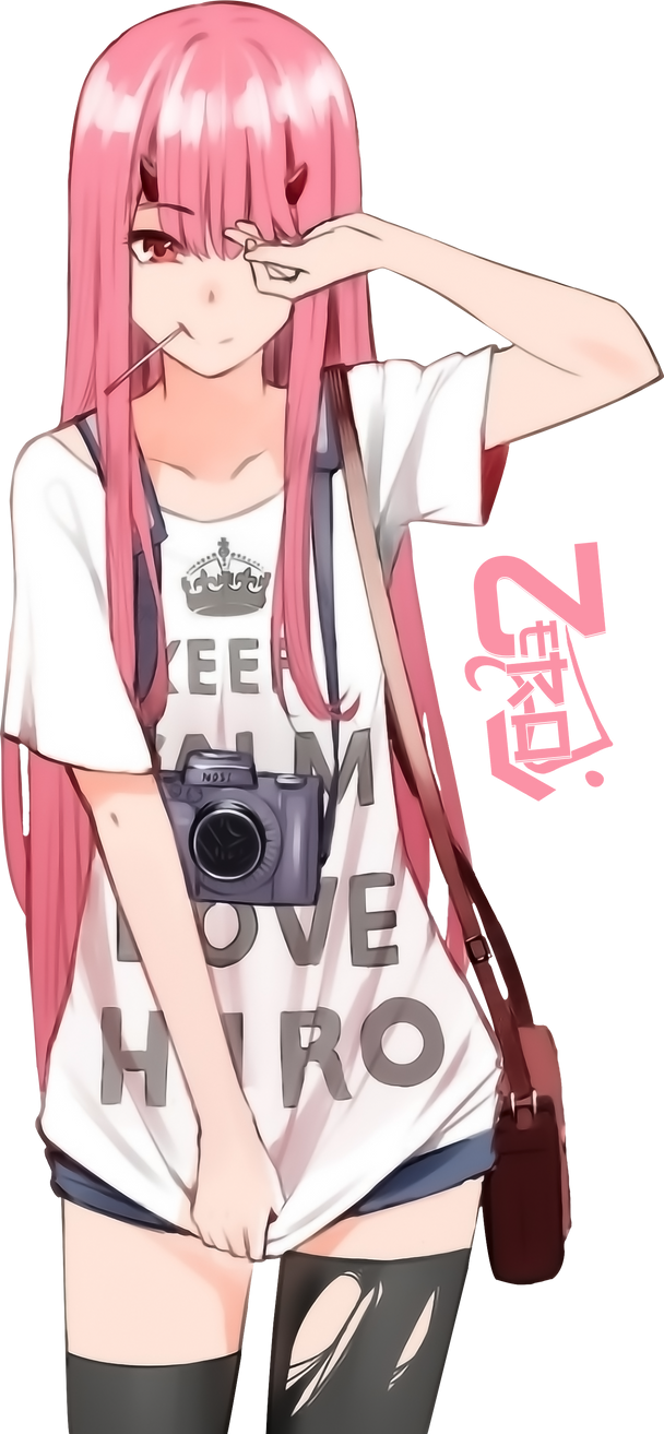 Zero_Two_Render by Darshit2003 on DeviantArt