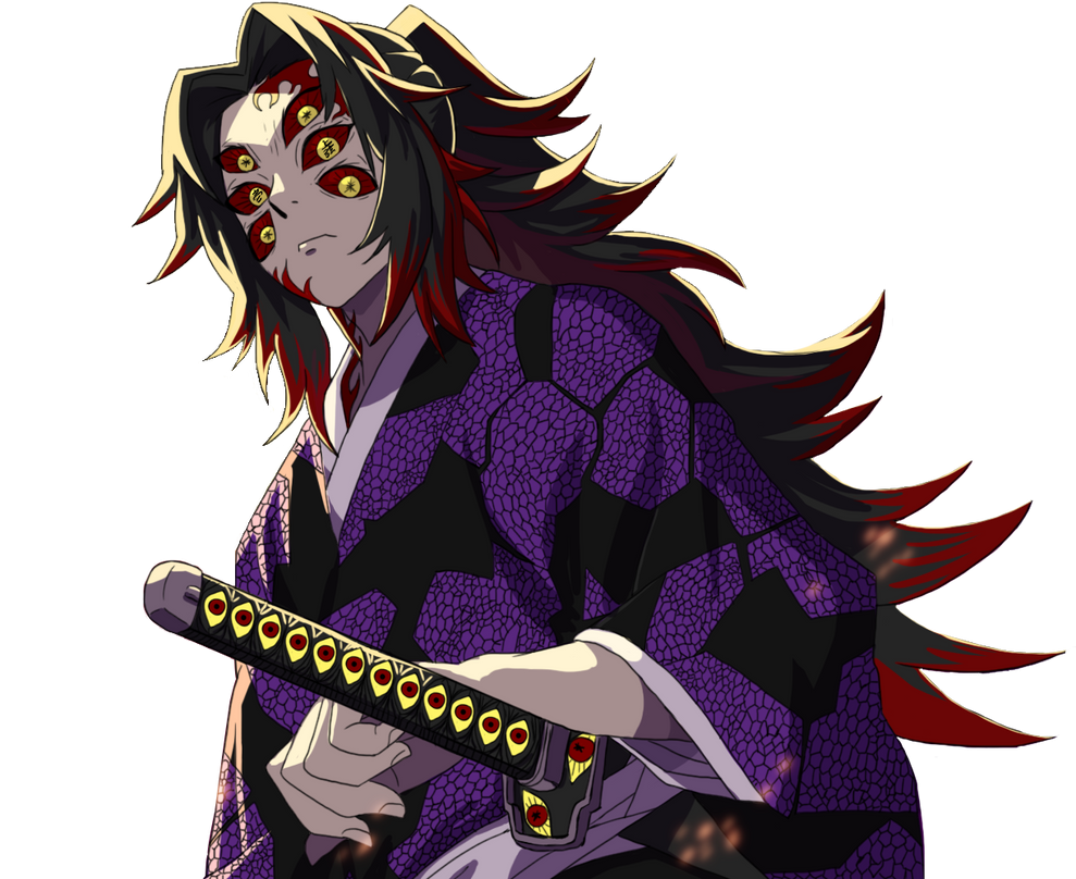Demon_Slayer_Upper_Moon_Rank-1(Kokushibo)_Render by Darshit2003 on