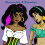 Esmeralda and Jasmine