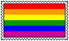 [F2U] Rainbow Flag Stamp