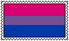 [F2U] Bisexual Pride Stamp by Luna-The-Fennec