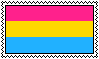 [F2U] Pansexual Pride Stamp by Luna-The-Fennec