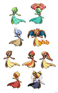 Random Gardevoir Fusions