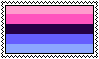 Omnisexual pride stamp