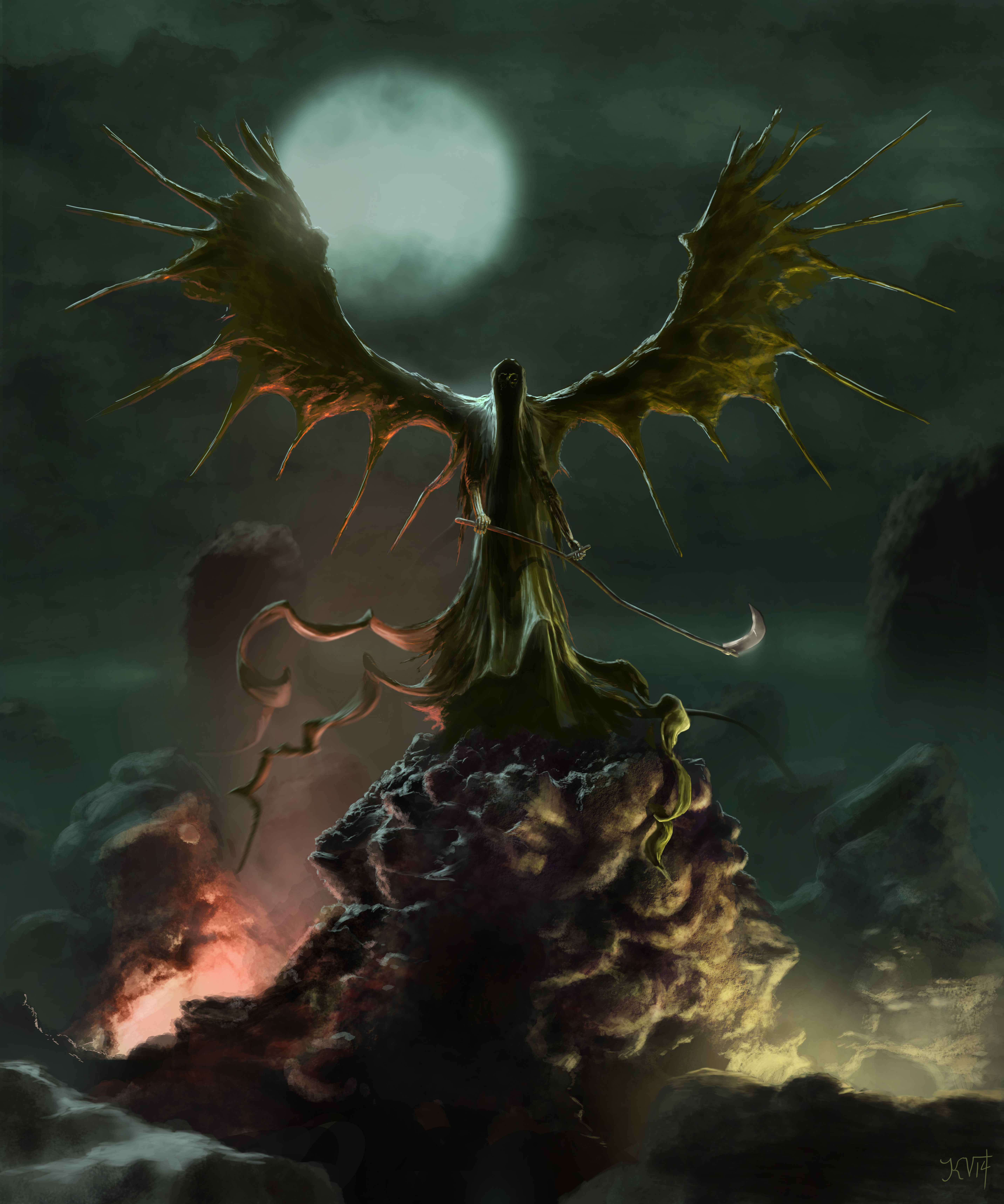 Angel of Death by panom on DeviantArt