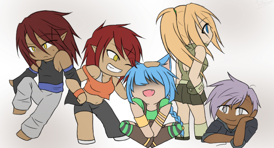 Chibi Practice by yuu-be-good on DeviantArt