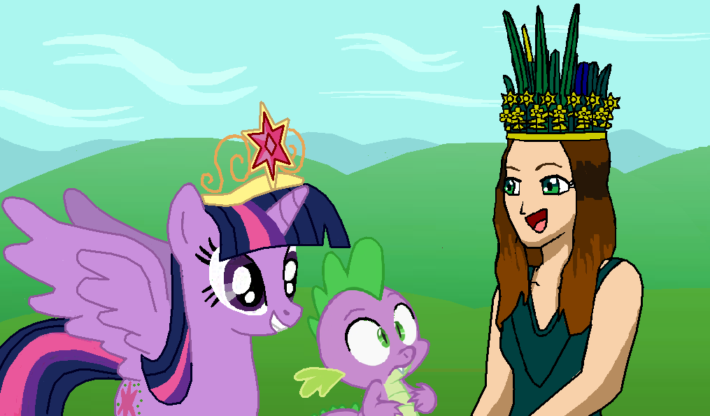 Princess Twilight meets Princess Belinda