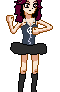 Dulce Maria idle animation