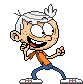 Lincoln Loud idle animation