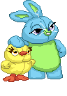 Ducky and Bunny