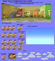 Stage: El Chavo's neighborhood by Jarquin10