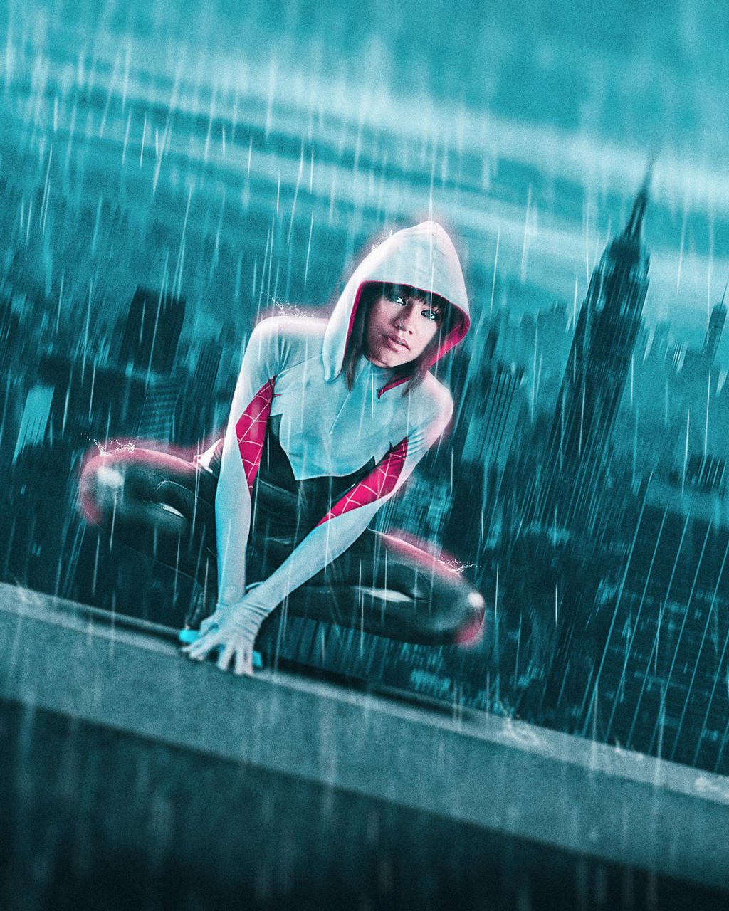 Zendaya as Spider-Gwen by masaolab on DeviantArt