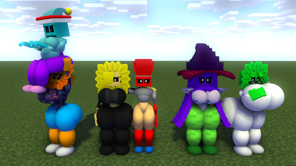 Minecraft Skin Inflation us in minecraft by inflationlover1234 on DeviantArt
