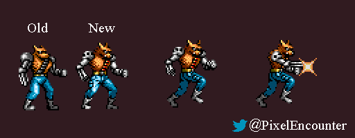 Contra: Hard Corps - Brad Fang/ Blood Fang by KizunaKen on DeviantArt