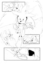 Sonic Comic Portfolio Sample page 3