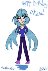 Happy Birthday Alicia! by mylittleartshow8