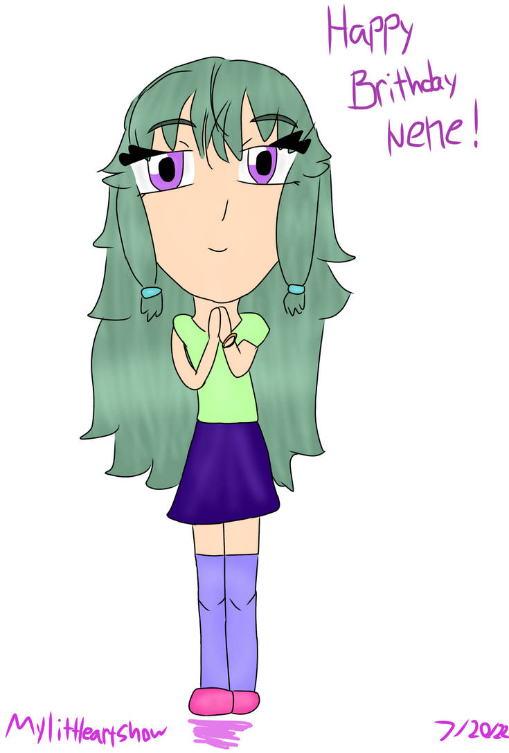 Happy birthday Nene! by mylittleartshow8 on DeviantArt