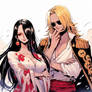 Boa Hancock and a man??