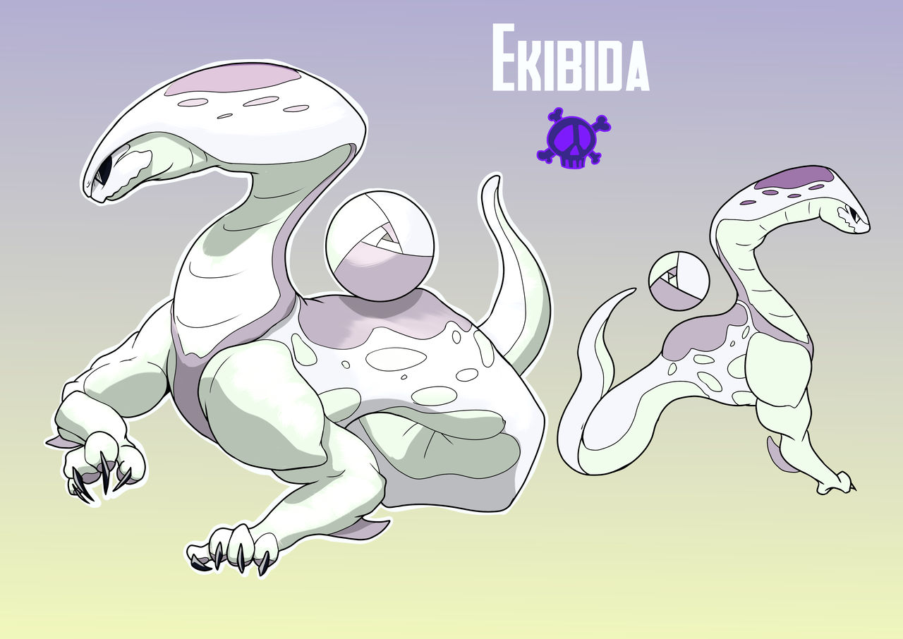 Fakemon designs on Instagram: “Open for comissions soon, this is a sample  (legendary). You know what's funny? My comissioned legenda…