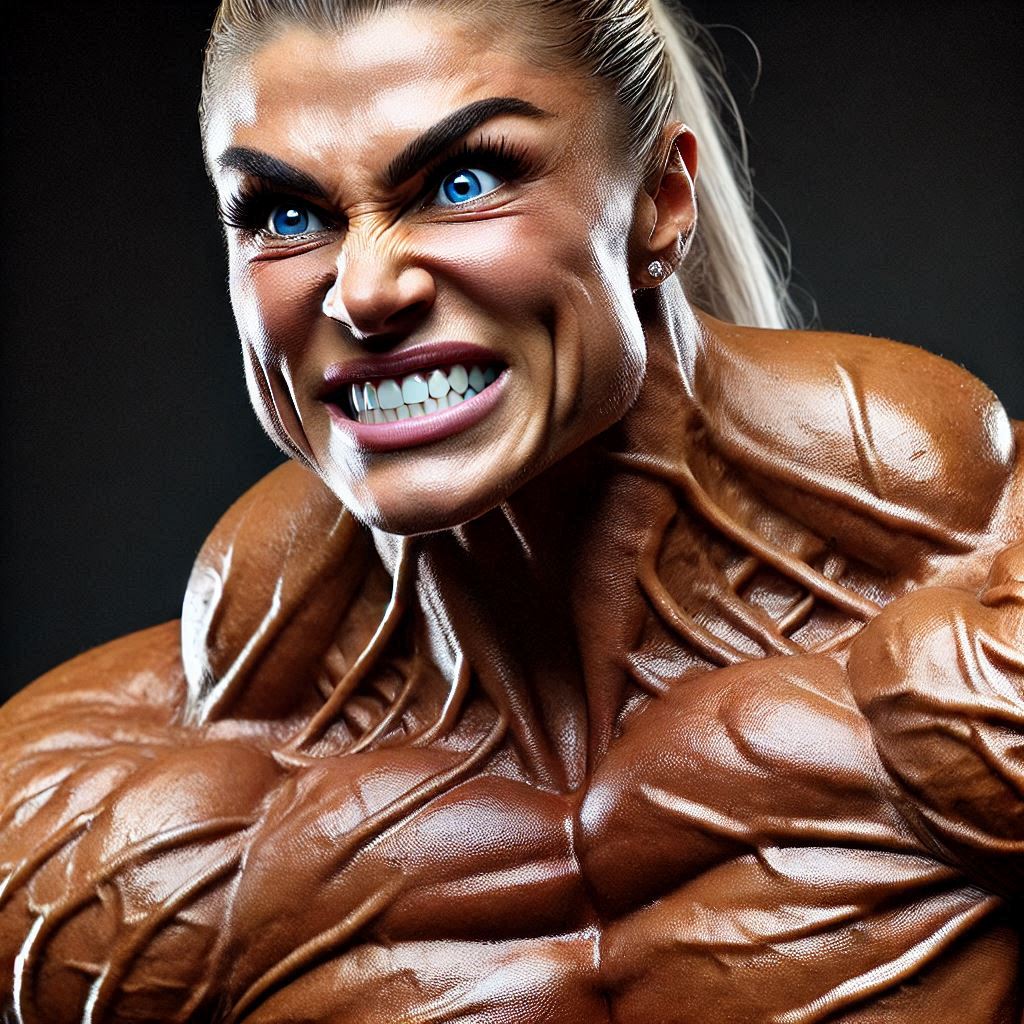 Bodybuilder On Roids Beautifying Effect of Roids on Female Bodybuilders by MassleHassle on ...