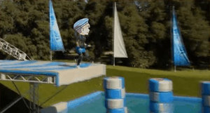 Hetalia - Wipeout: gif - Sealand