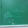 Bulbasaur on the Chalkboard