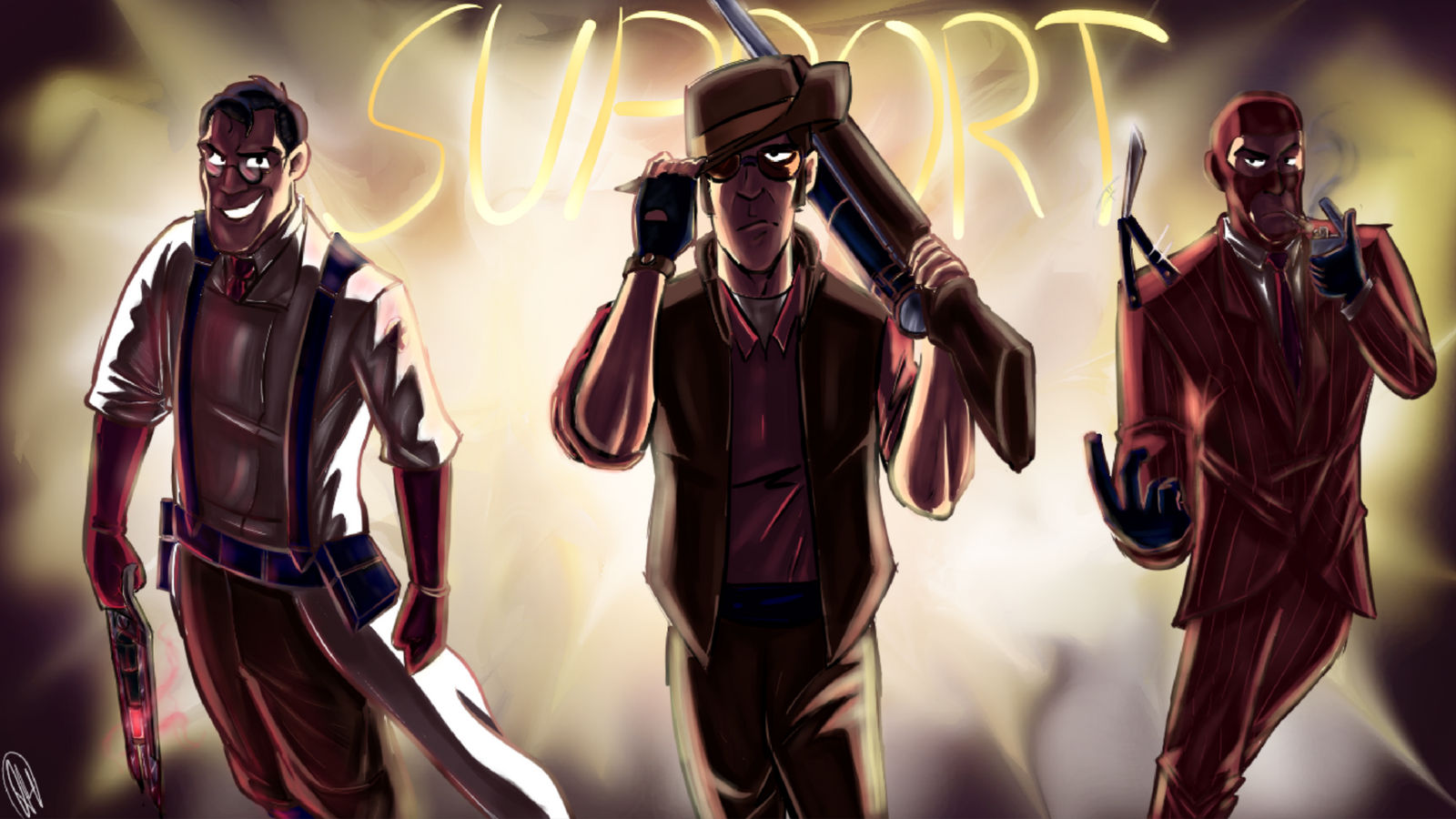 TF2 Support Classes by DahNight on DeviantArt