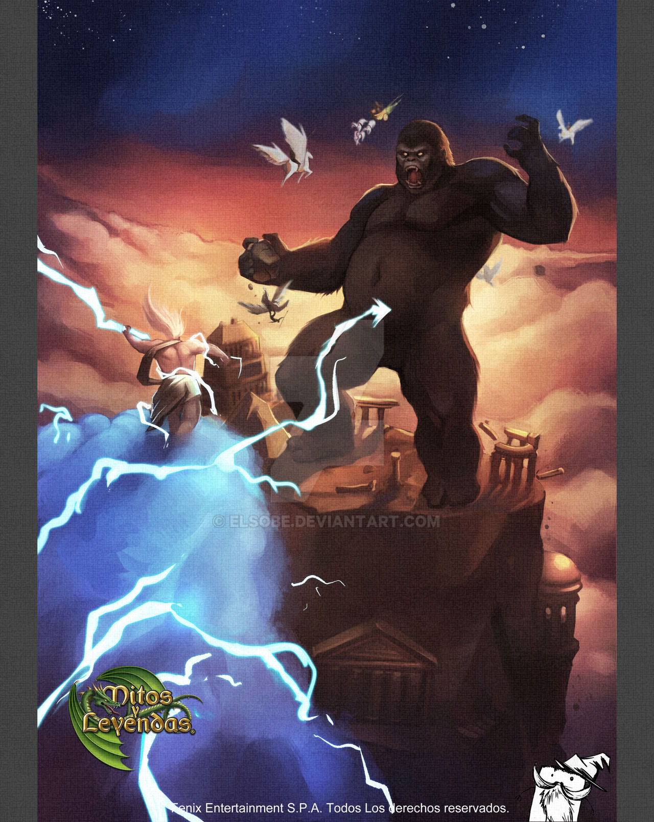 Mitos y Leyendas - Titan Gorila by ElSobe on DeviantArt