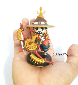 yi yun shin polymerclay figurine 