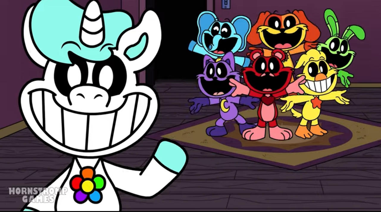 The smiling critters by Cultofthelamb on DeviantArt