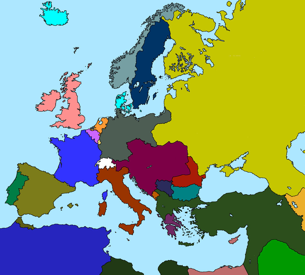 machine Vergissing patroon Europe in 1912 by LaplandAr on DeviantArt