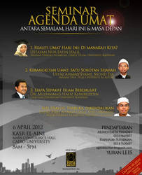 Poster Seminar Agenda Ummat
