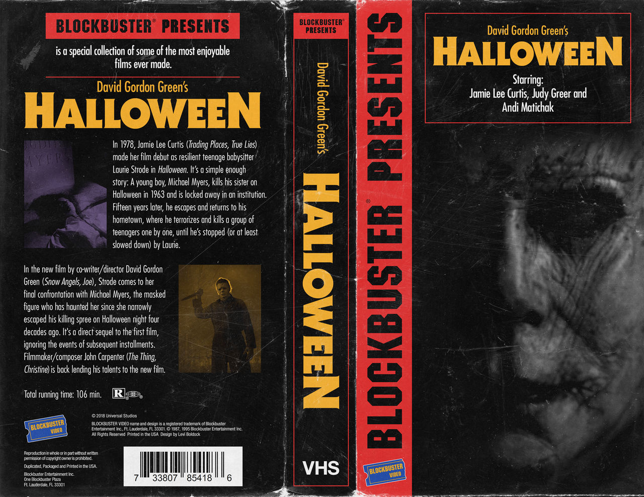 Halloween (2018) - VHS