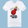 Miami Heat Team logo short sleeve t shirt-6