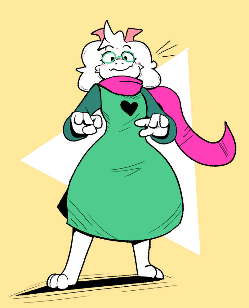 Ralsei by cloudiDoodles on DeviantArt
