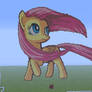 Fluttershy in minecraft