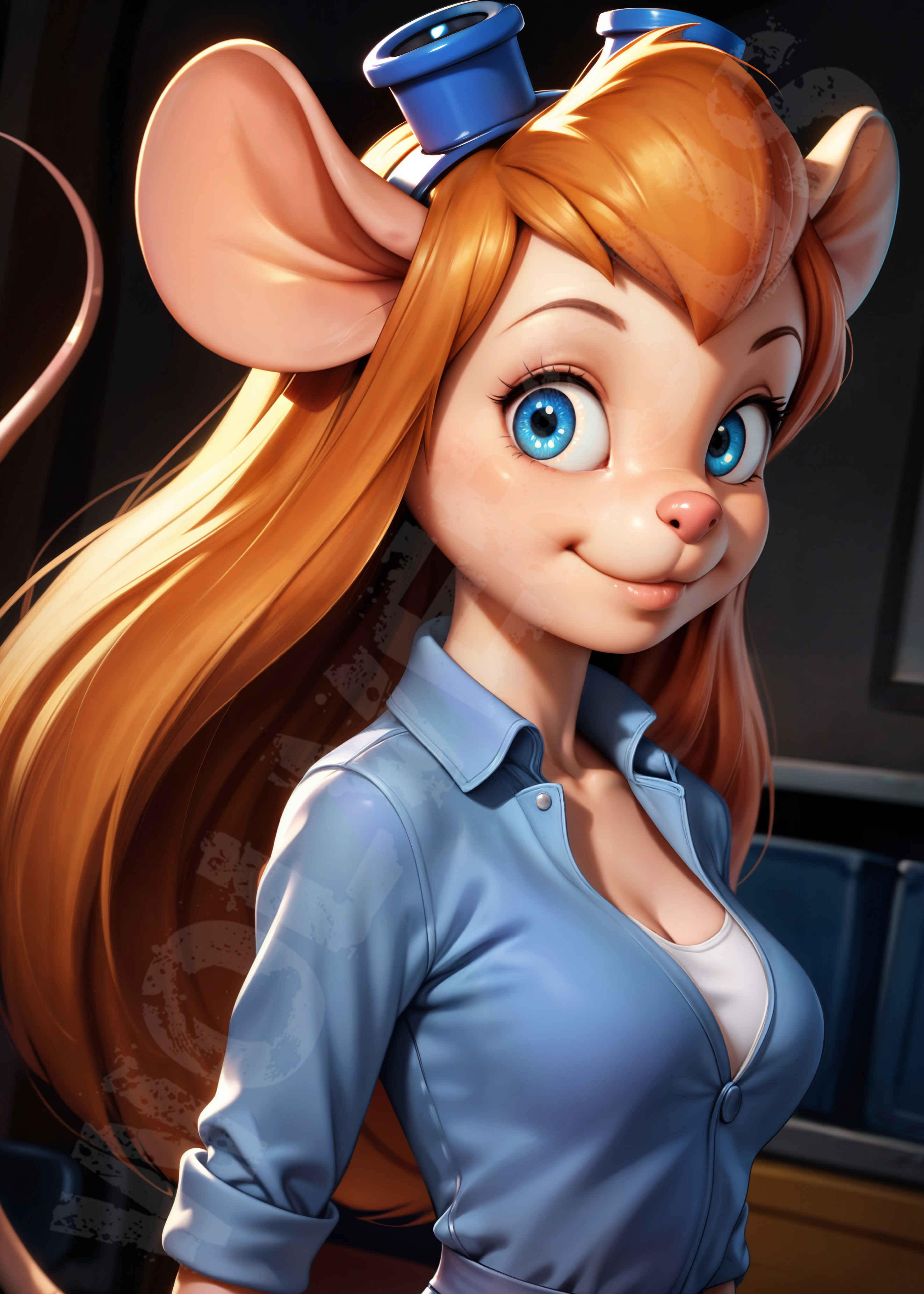 Gadget Rescure Ranger Gadget Hackwrench (Chip 'n Dale Rescue Rangers) by Wolverous on DeviantArt