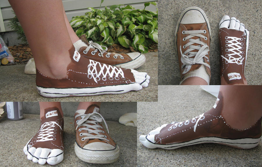 Converse shoes painting (chucks) by XonixSoul on DeviantArt