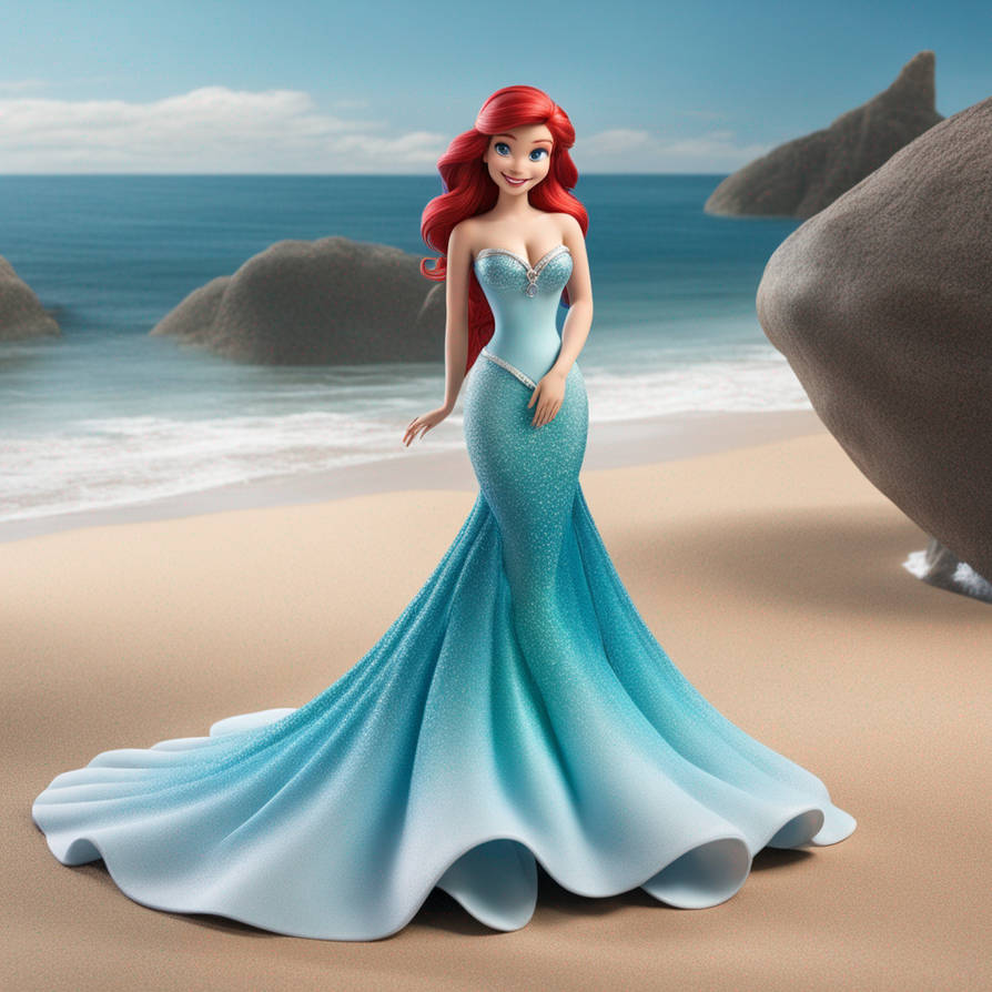 Princess Ariel - New Dress 2 by MidnightRoses888 on DeviantArt