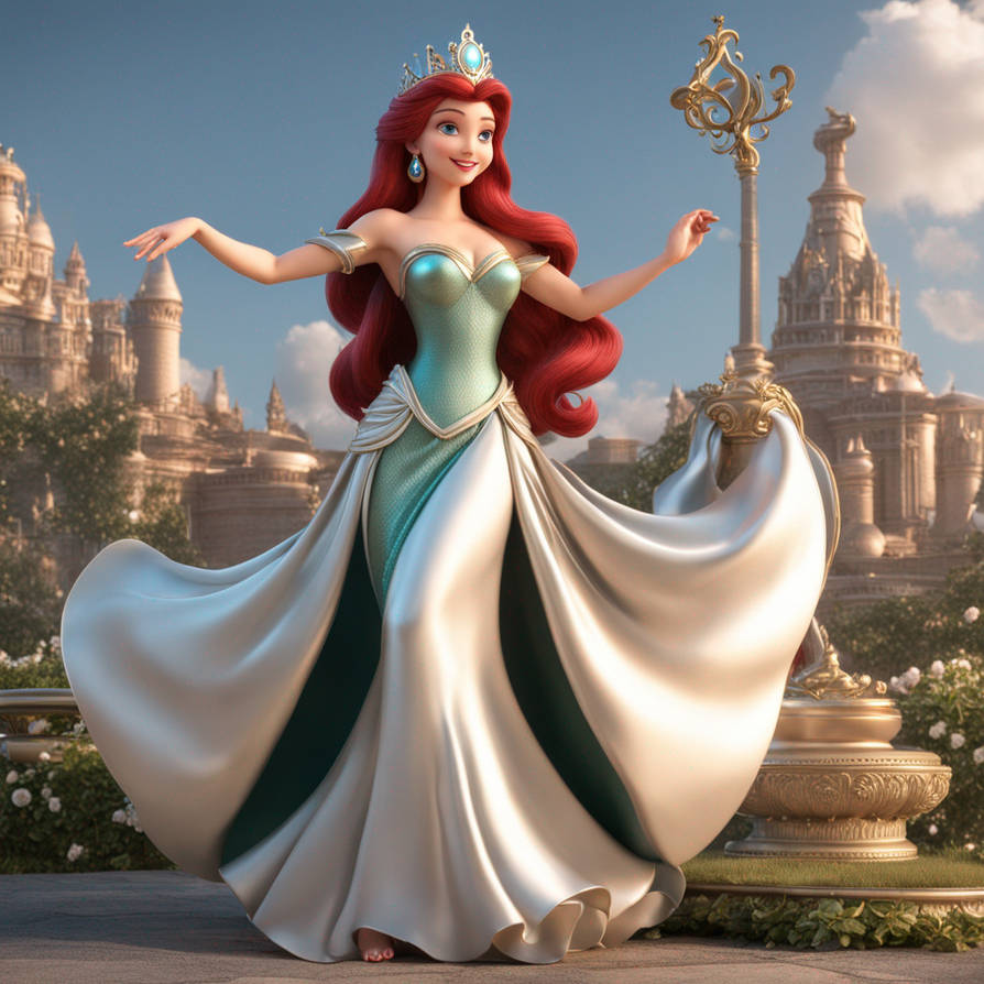 Princess Ariel the goddess of song, music, dance by MidnightRoses888 on ...