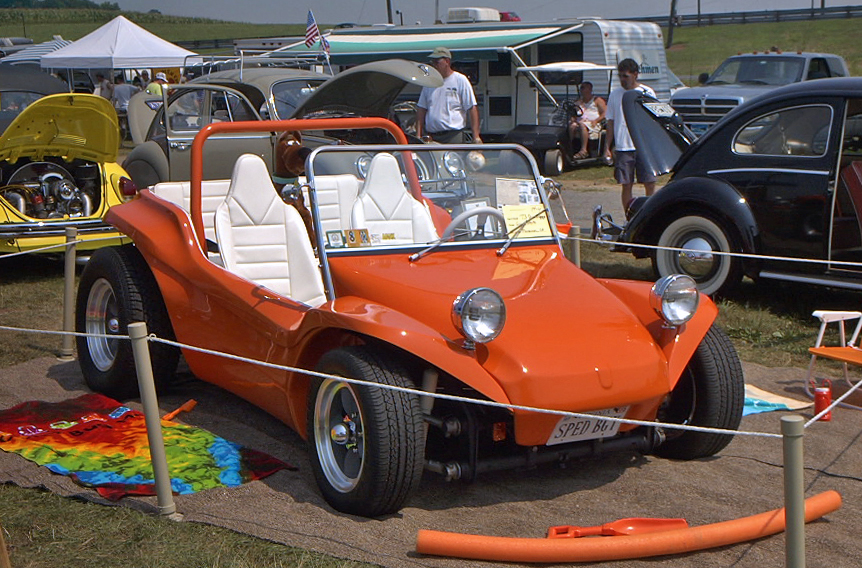 Orange VW Dune Buggy