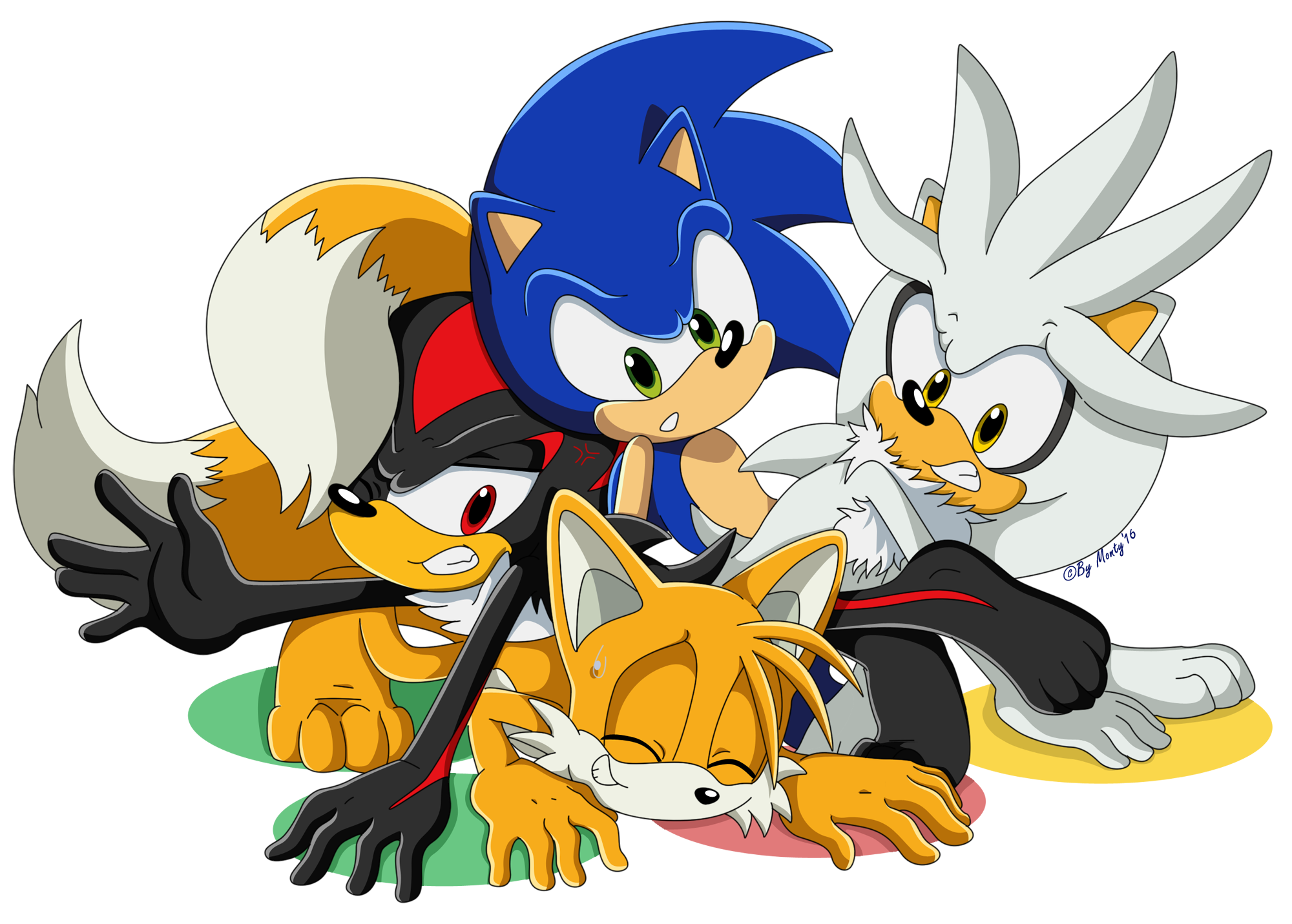 Sonic and Tails Photo: Sonic the Hedgehog  Sonic, Sonic the hedgehog,  Silver the hedgehog