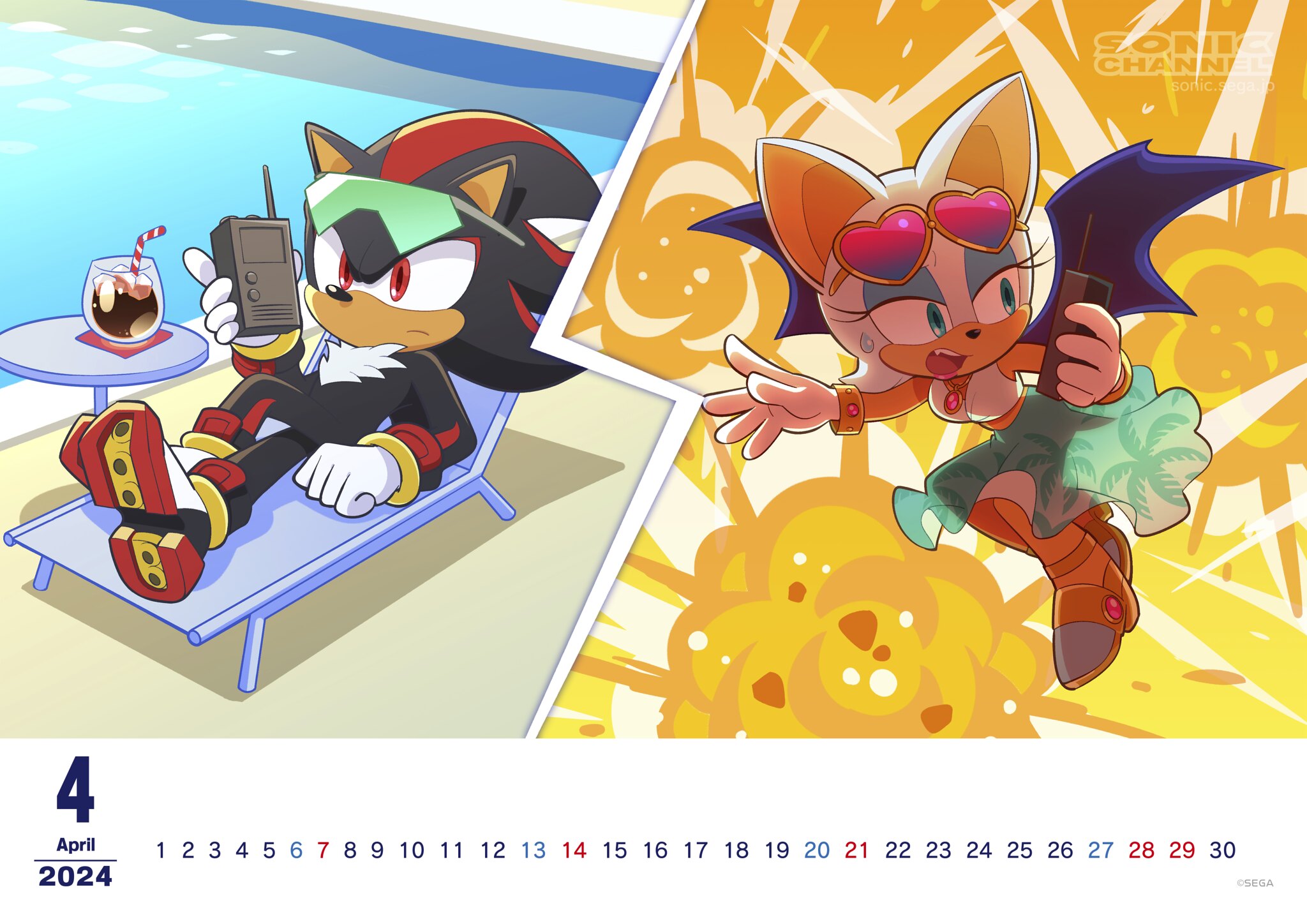Sonic Channel: Shadow and Rouge by SoleonTheHedgehog on DeviantArt