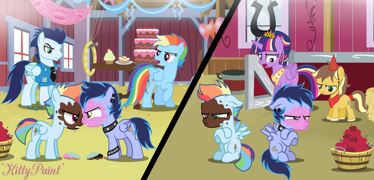 .: Next Gen :. - MLP - Ruined Party by KittyPainty on DeviantArt