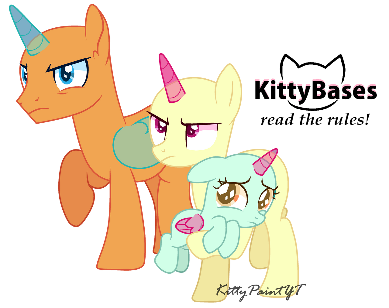 Mlp Base Color Guide 9 MLP Base #9 by KittyPainty on DeviantArt