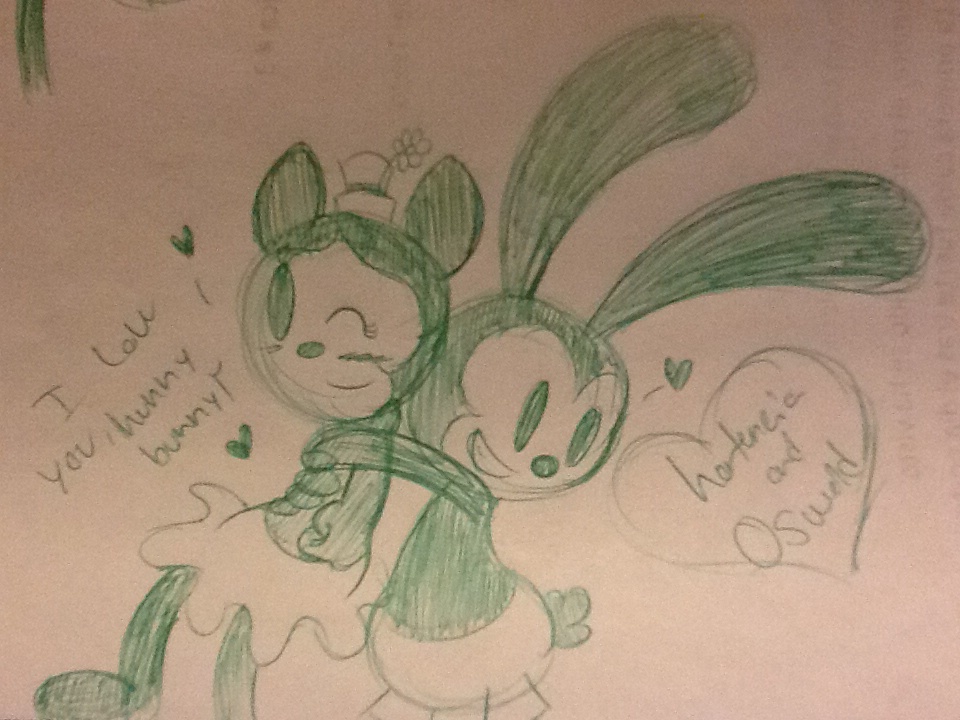 Oswald and hortencia sketch