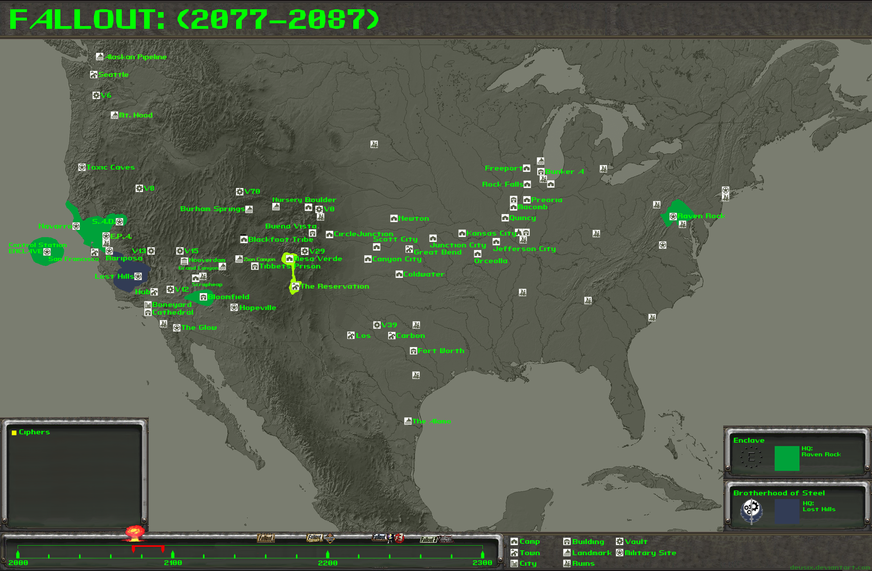 Com 1 карта. Fallout 2 карта. Fallout 4 на карте США.