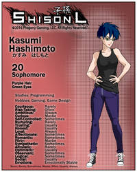 Kasumi Hashimoto Character Sheet (Shison L)